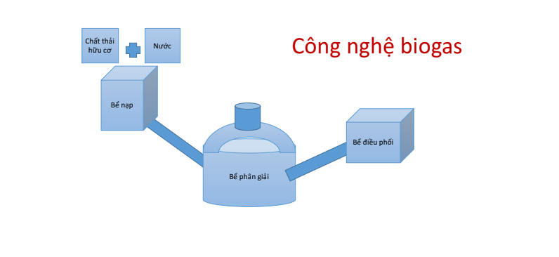 Khí Biogas được hình thành từ các chất thải hữu cơ
