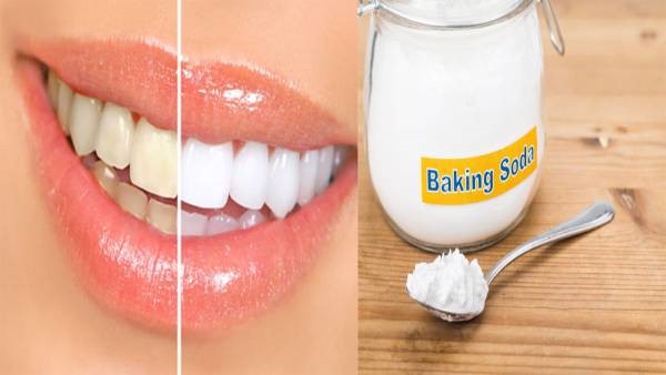 Baking soda giúp làm sạch và trắng răng miệng