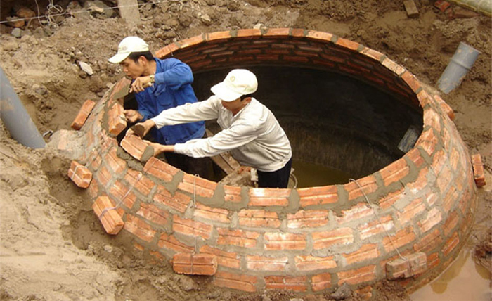 Xây dựng hầm biogas giúp bảo vệ môi trường