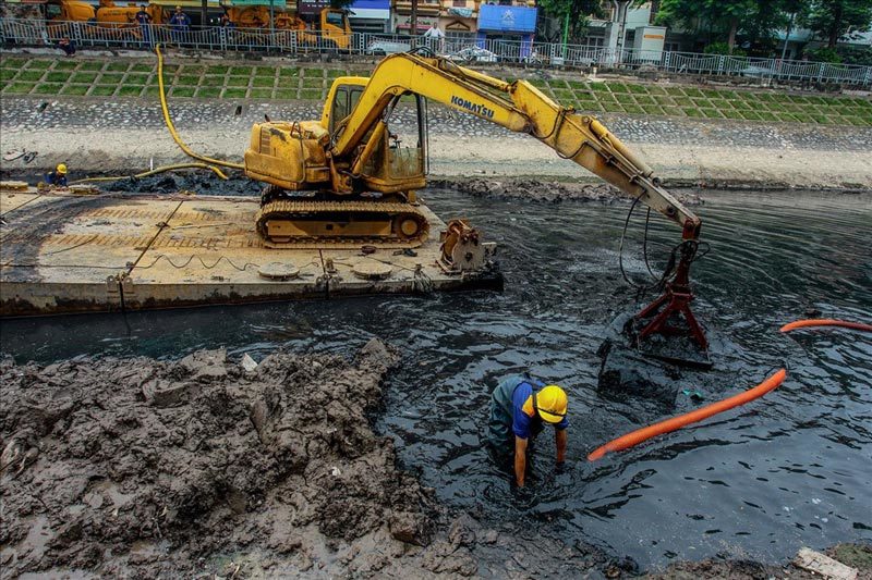 Nhận thu gom bùn thải công nghiệp Kiên Giang giá rẻ